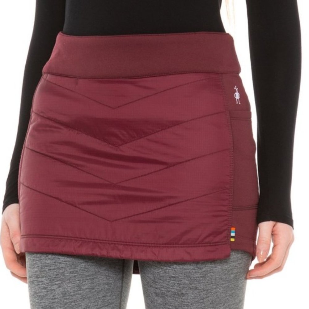 Smartwool Womens Merino Wool Smartloft Pull On Skirt  with pockets 391sn